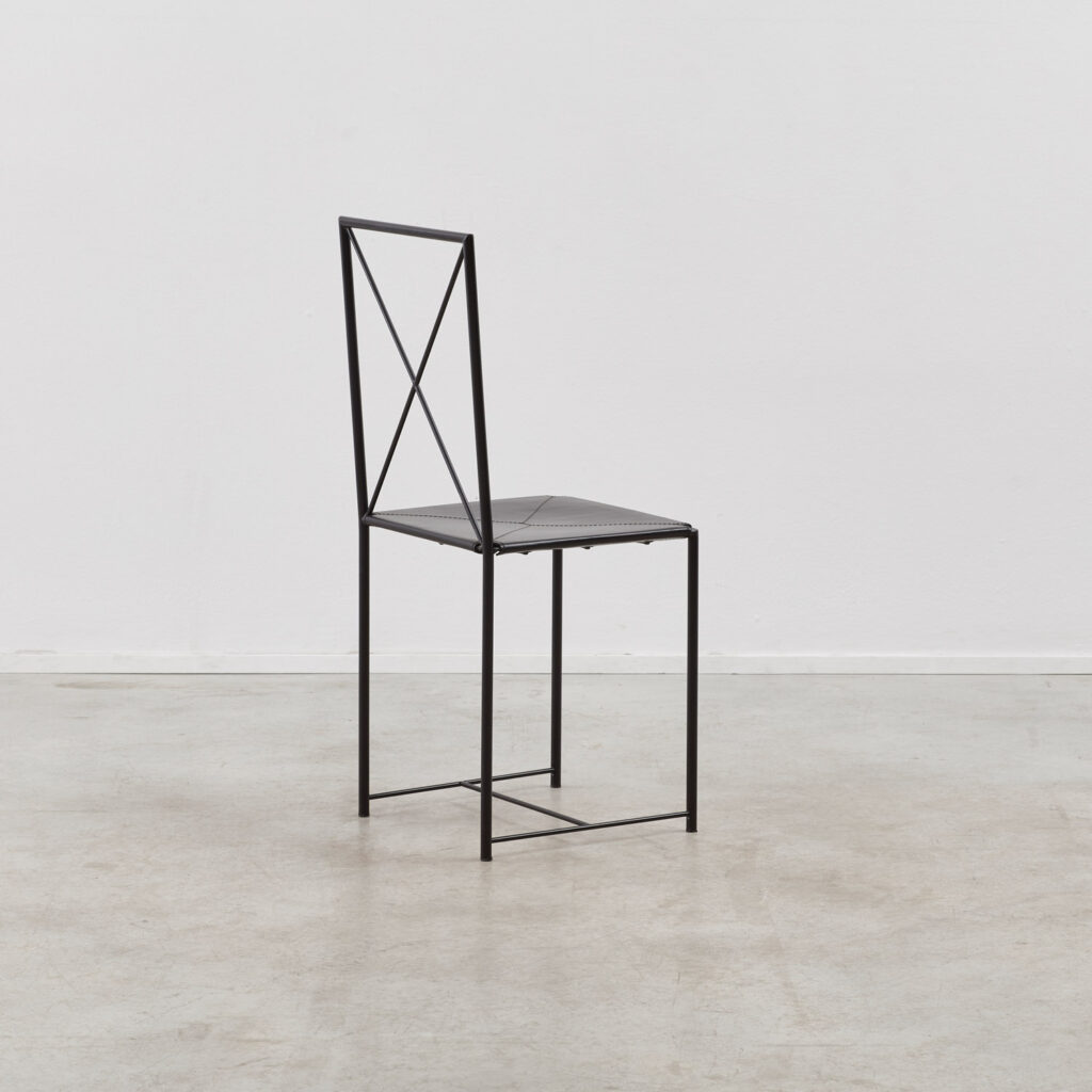 Asnago & Vender set of Moka chairs