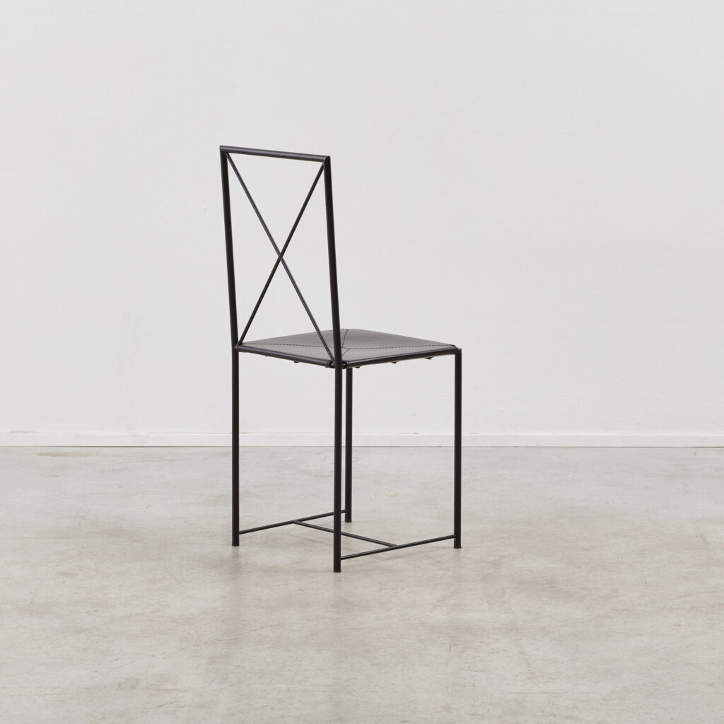 Asnago & Vender set of Moka chairs