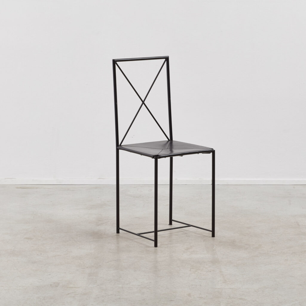 Asnago & Vender set of Moka chairs