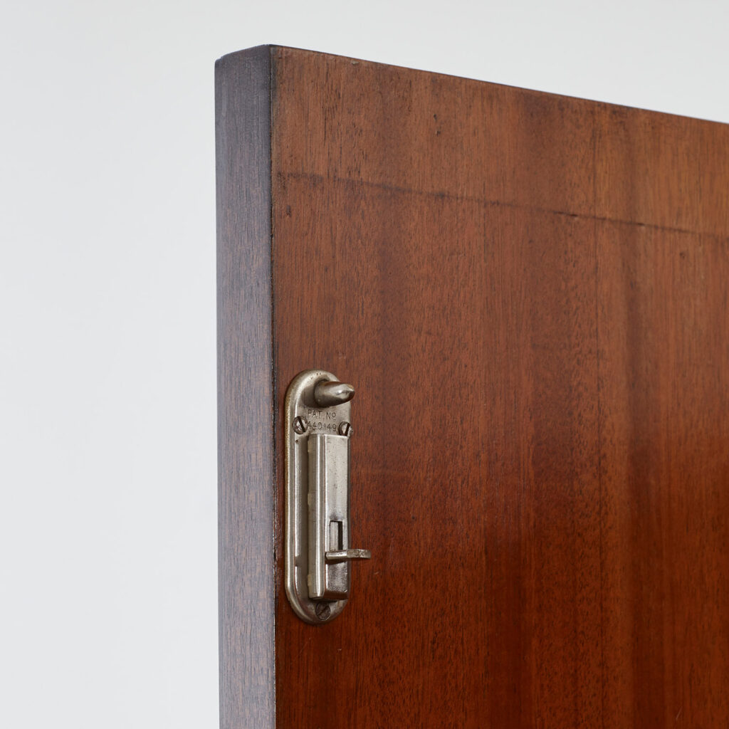 Art Deco walnut veneered wardrobe