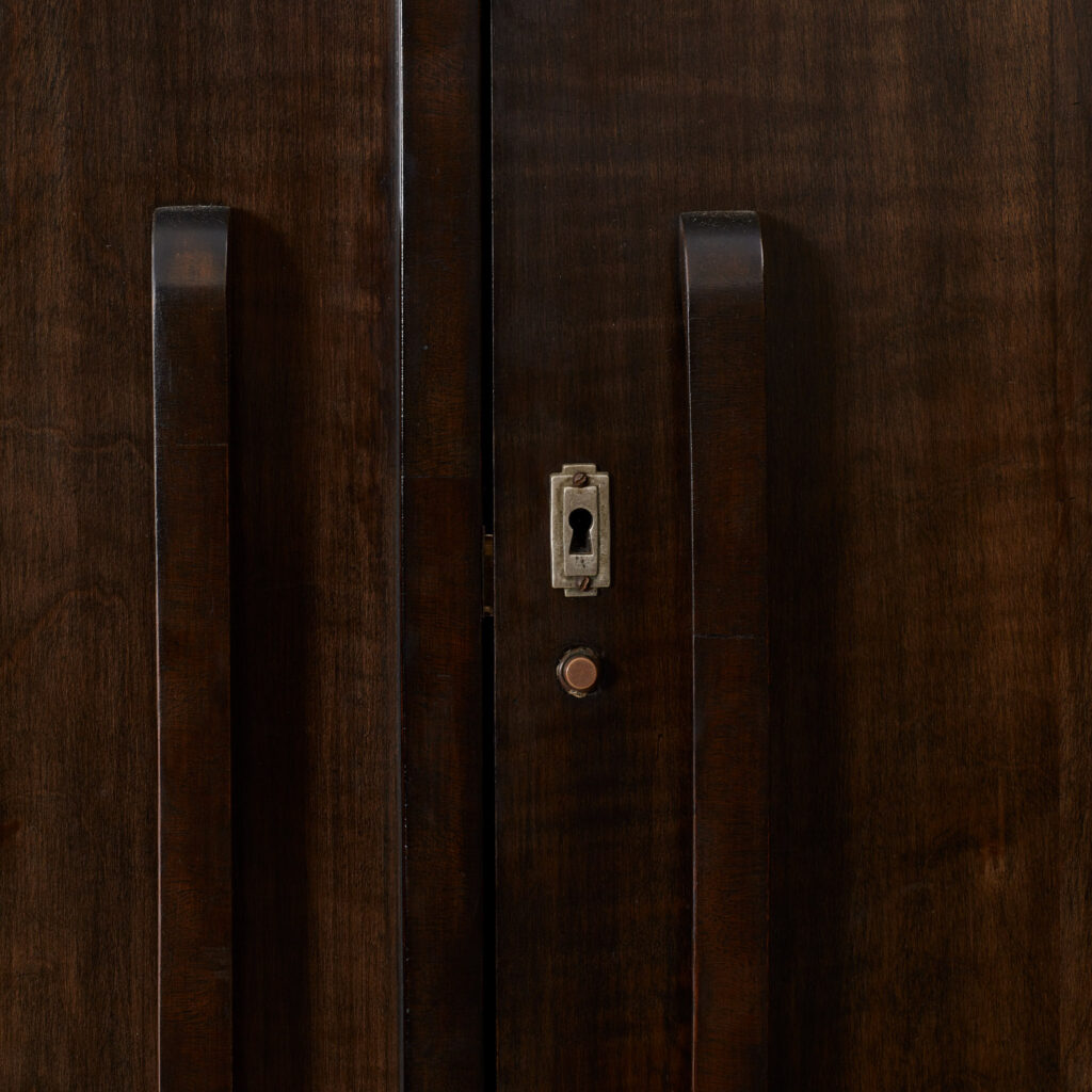 Art Deco walnut veneered wardrobe