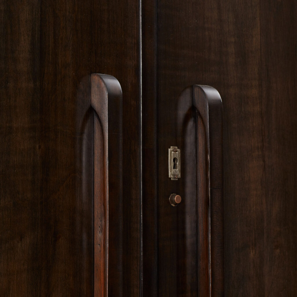 Art Deco walnut veneered wardrobe