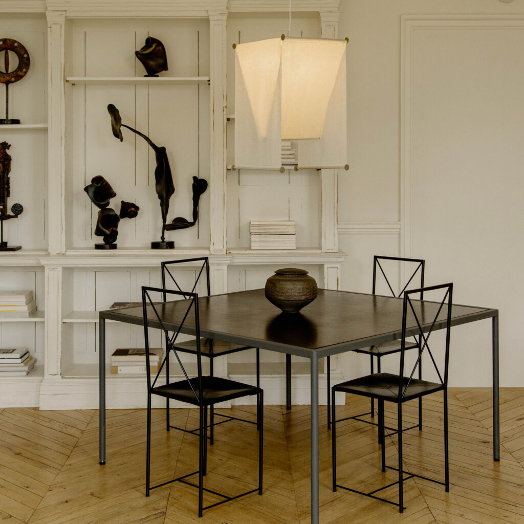 Asnago & Vender set of Moka chairs