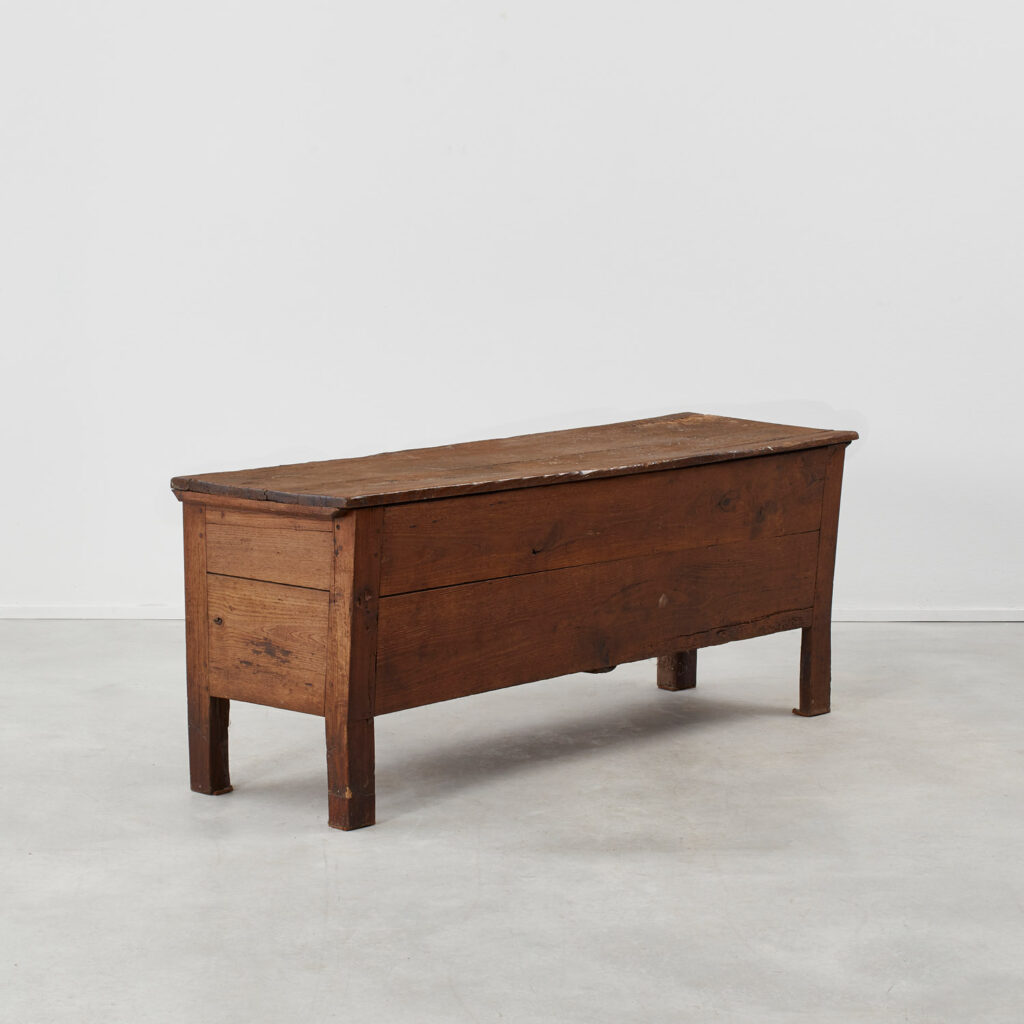 Antique oak coffer