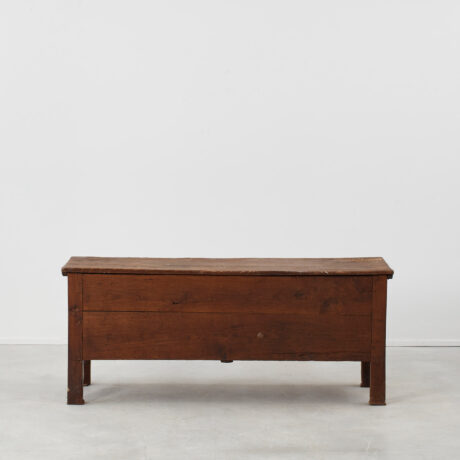 Antique oak coffer
