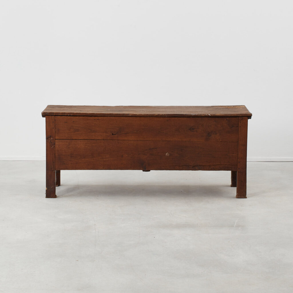 Antique oak coffer