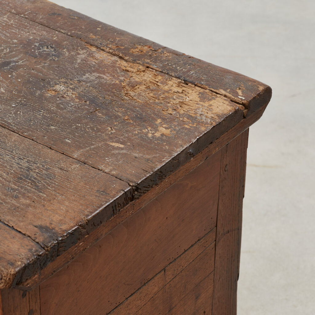 Antique oak coffer
