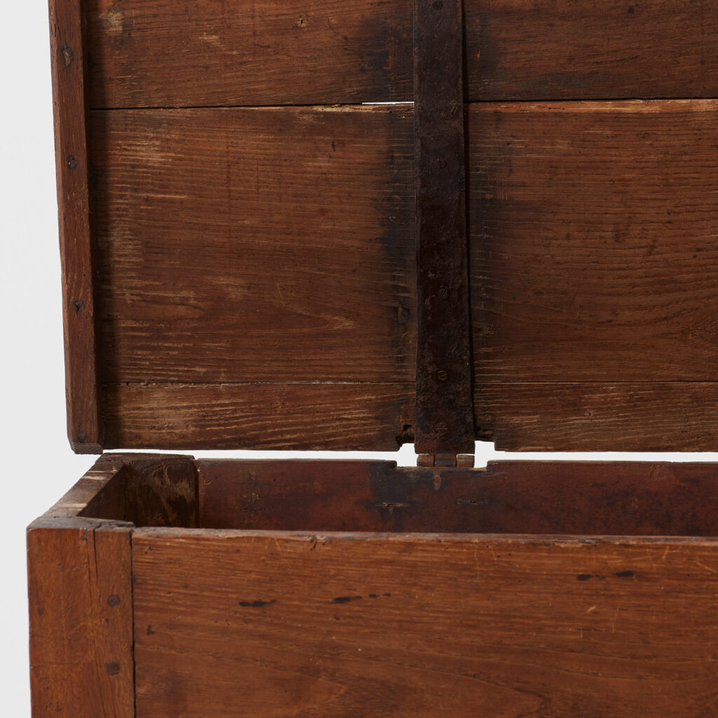 Antique oak coffer
