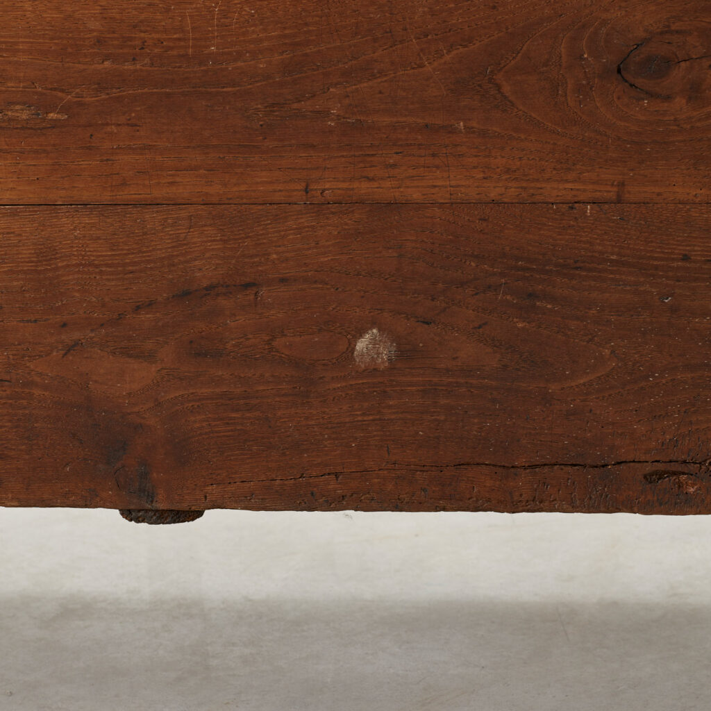 Antique oak coffer
