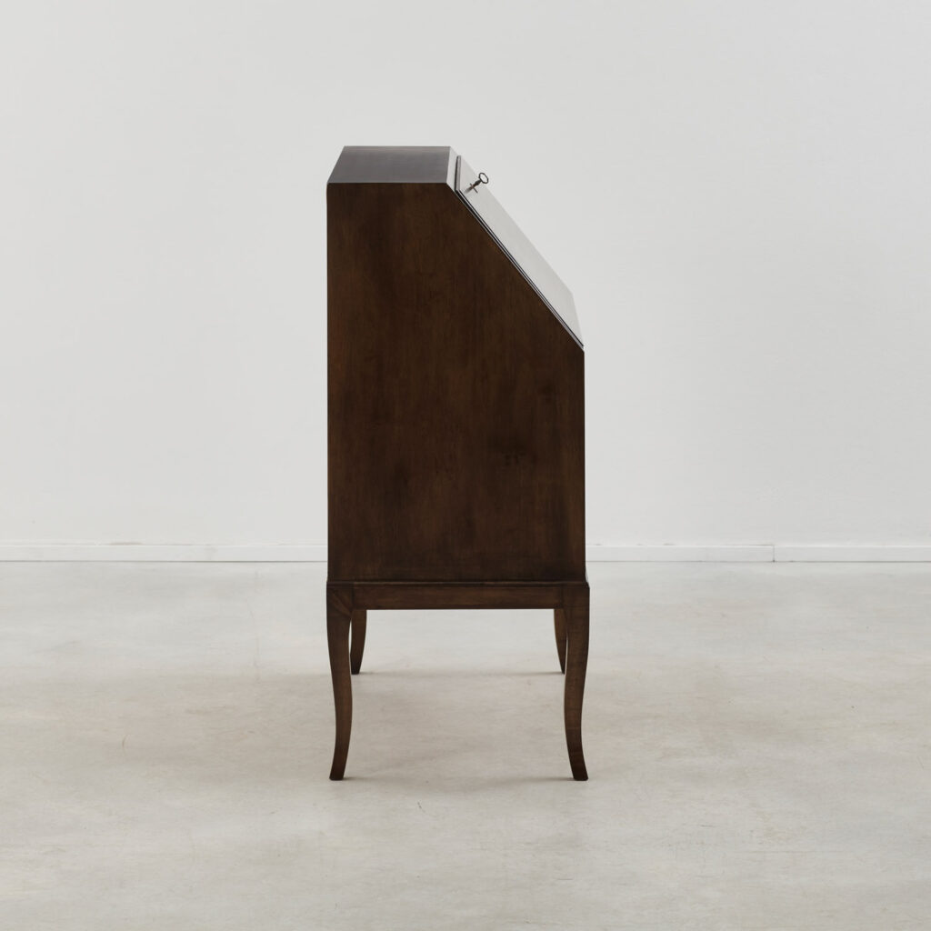 Art Deco bureau in painted birch