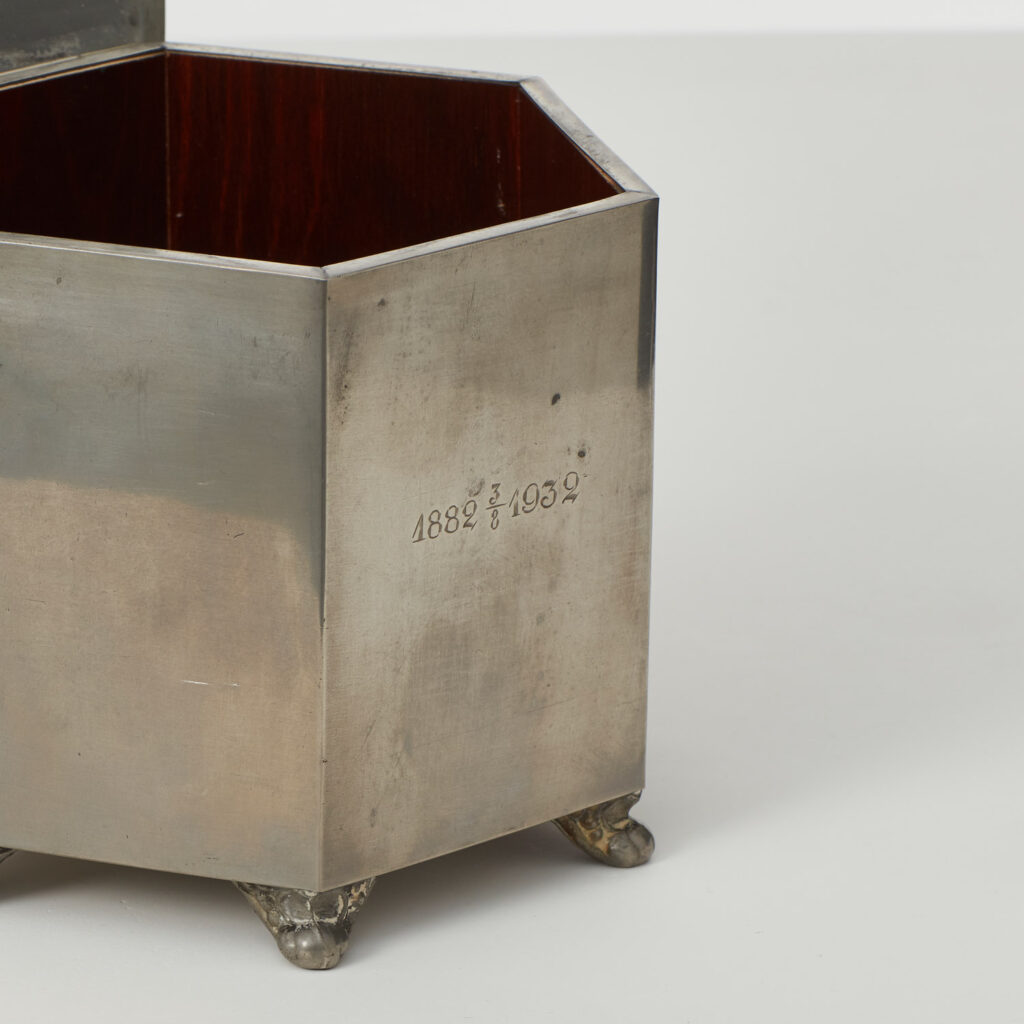 Swedish Grace pewter jar