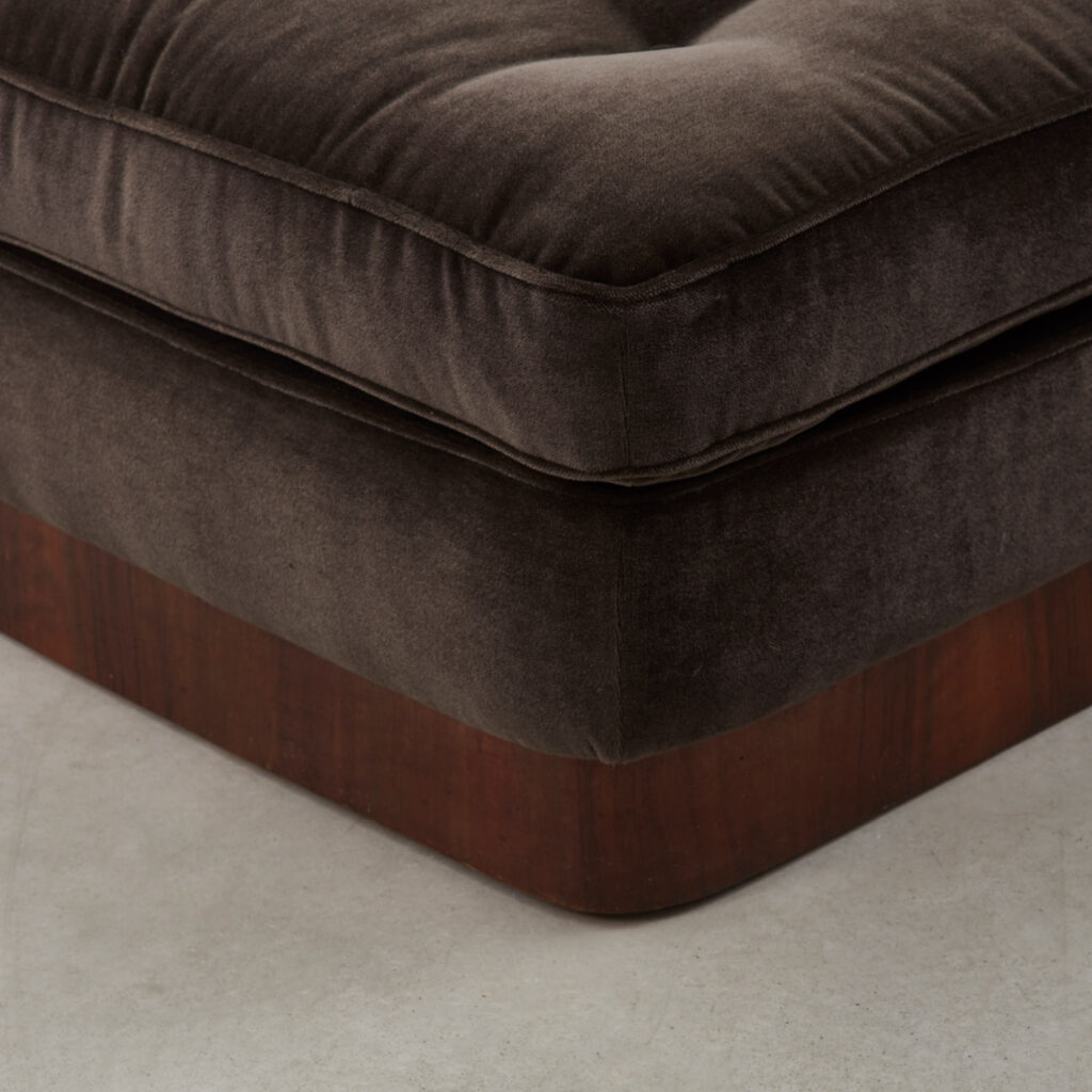 Art Deco ottoman