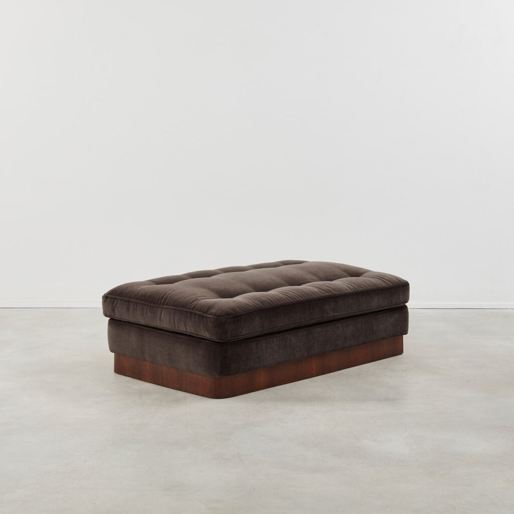 Art Deco ottoman