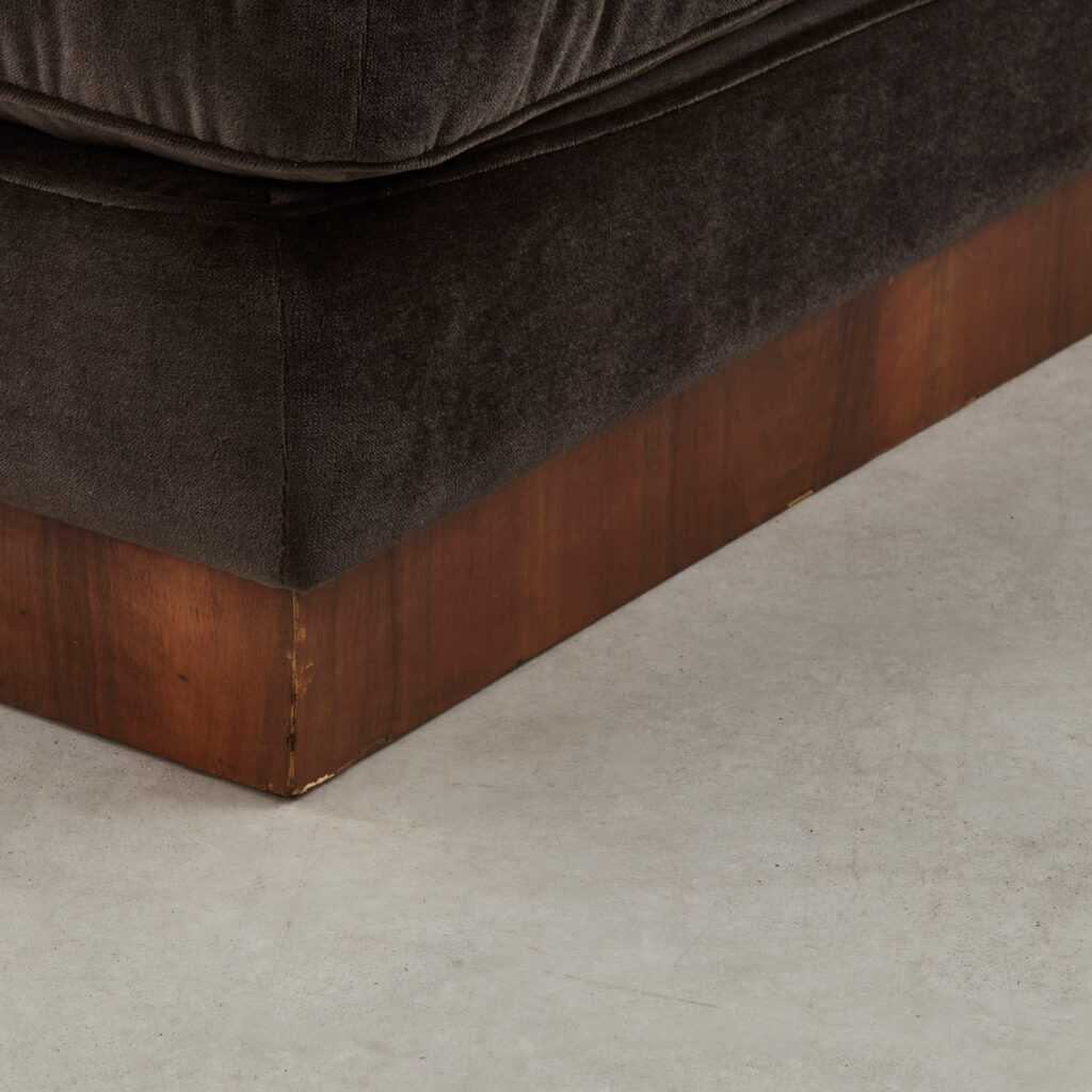 Art Deco ottoman