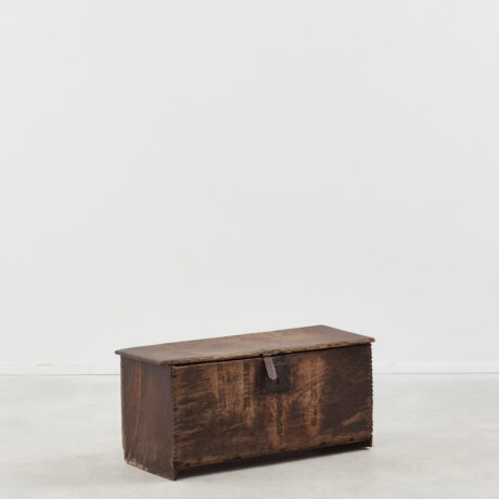 Antique oak coffer