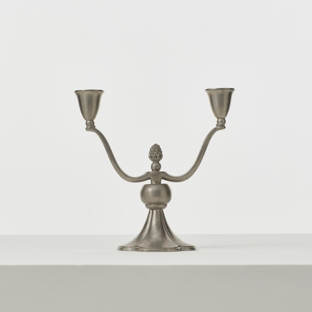Just Andersen Pewter candelabras ‘model 769’