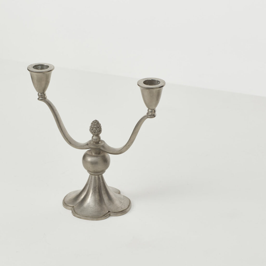 Just Andersen Pewter candelabras ‘model 769’