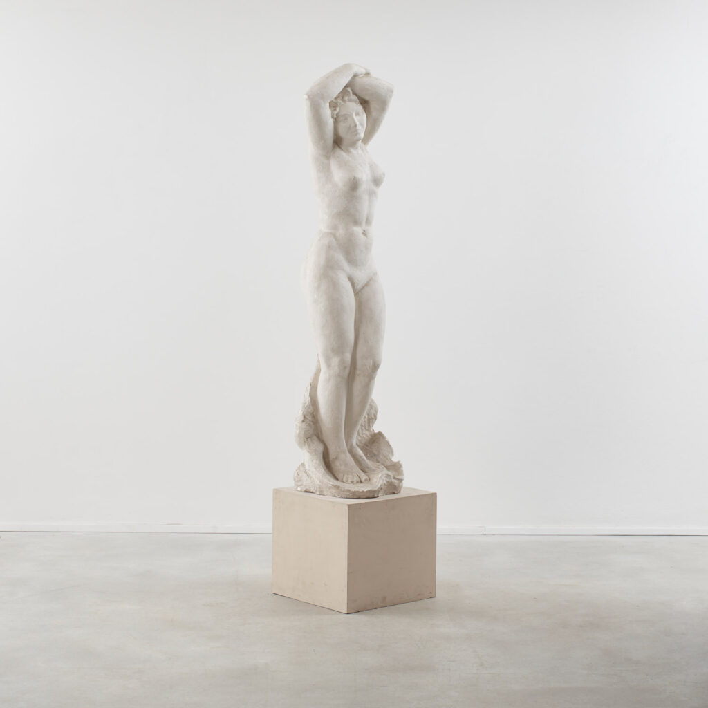 Émile-Just Bachelet Venus with Shell sculpture
