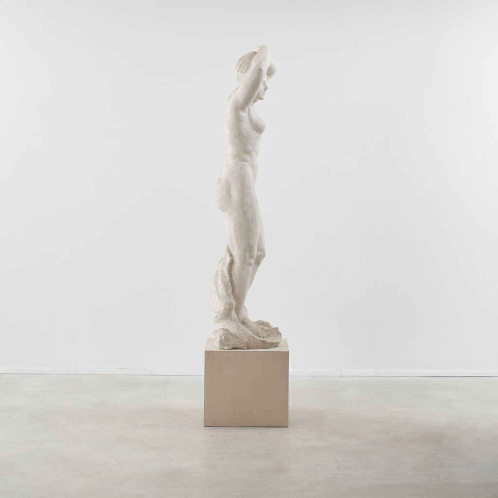 Émile-Just Bachelet Venus with Shell sculpture