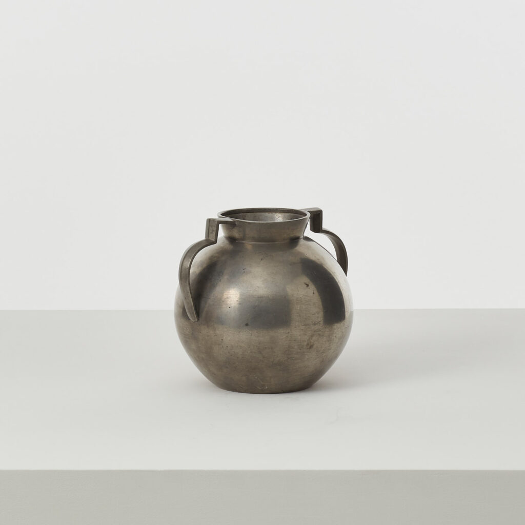 Jacob Ängman (attr.) Art Deco pewter vases