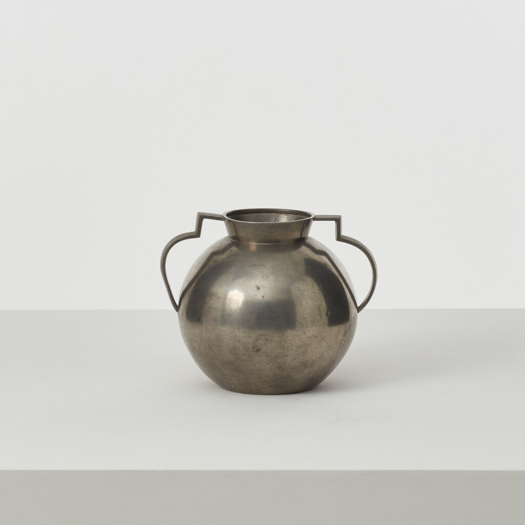 Jacob Ängman (attr.) Art Deco pewter vases