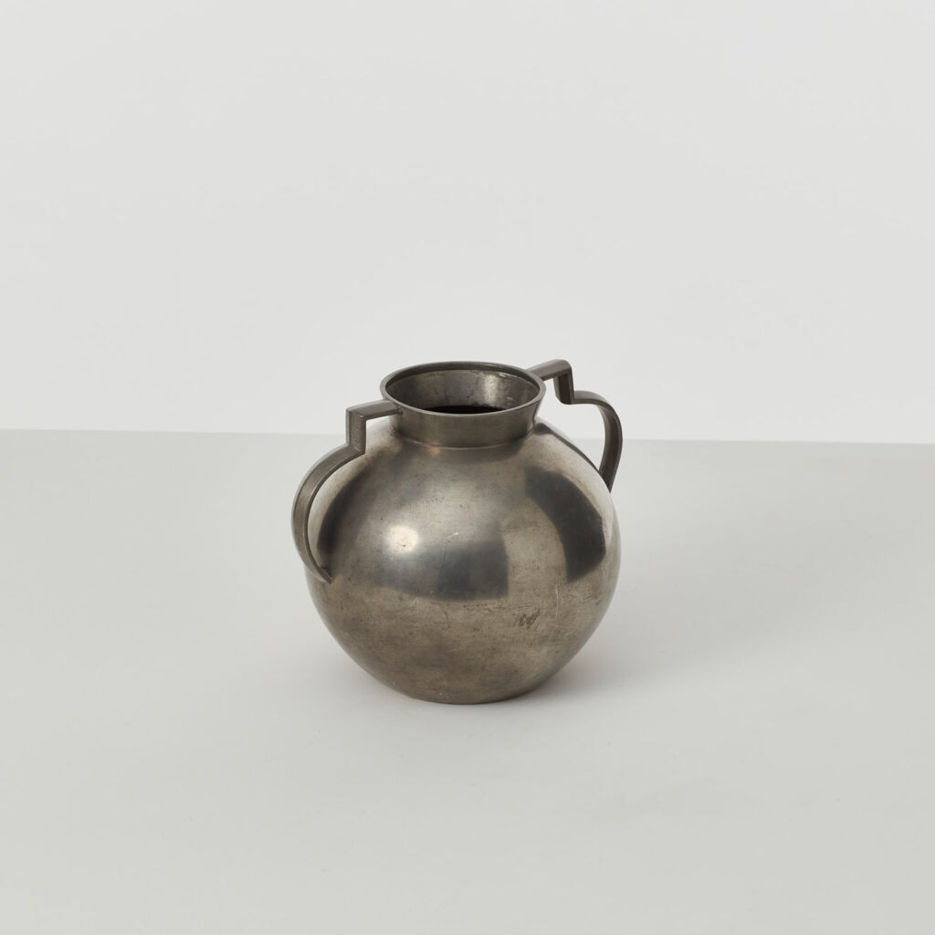 Jacob Ängman (attr.) Art Deco pewter vases