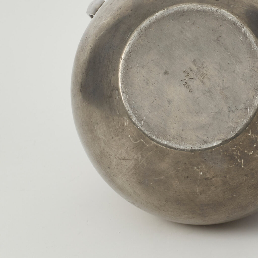 Jacob Ängman (attr.) Art Deco pewter vases