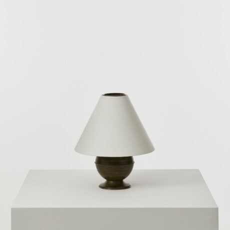Art Deco spherical table lamp