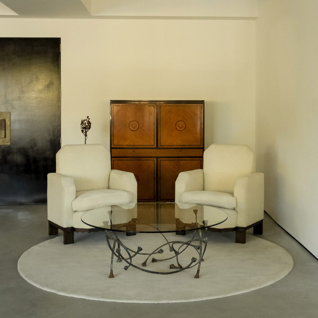 Pair of Art Deco armchairs