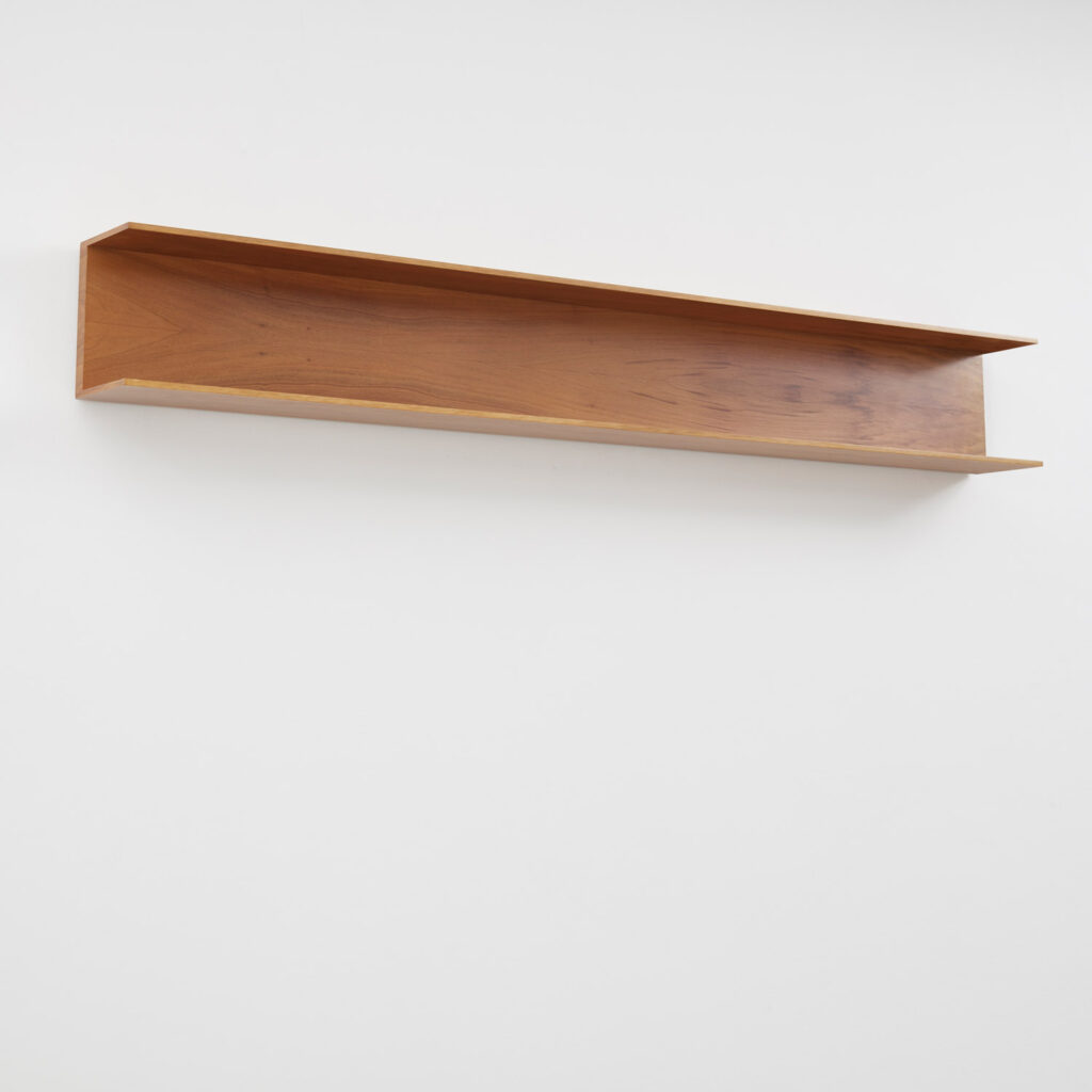 Walter Wirz Floating shelf in walnut