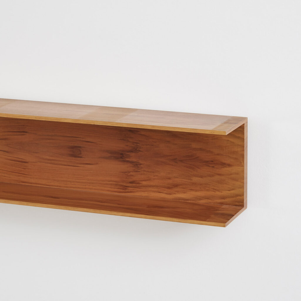 Walter Wirz Floating shelf in walnut