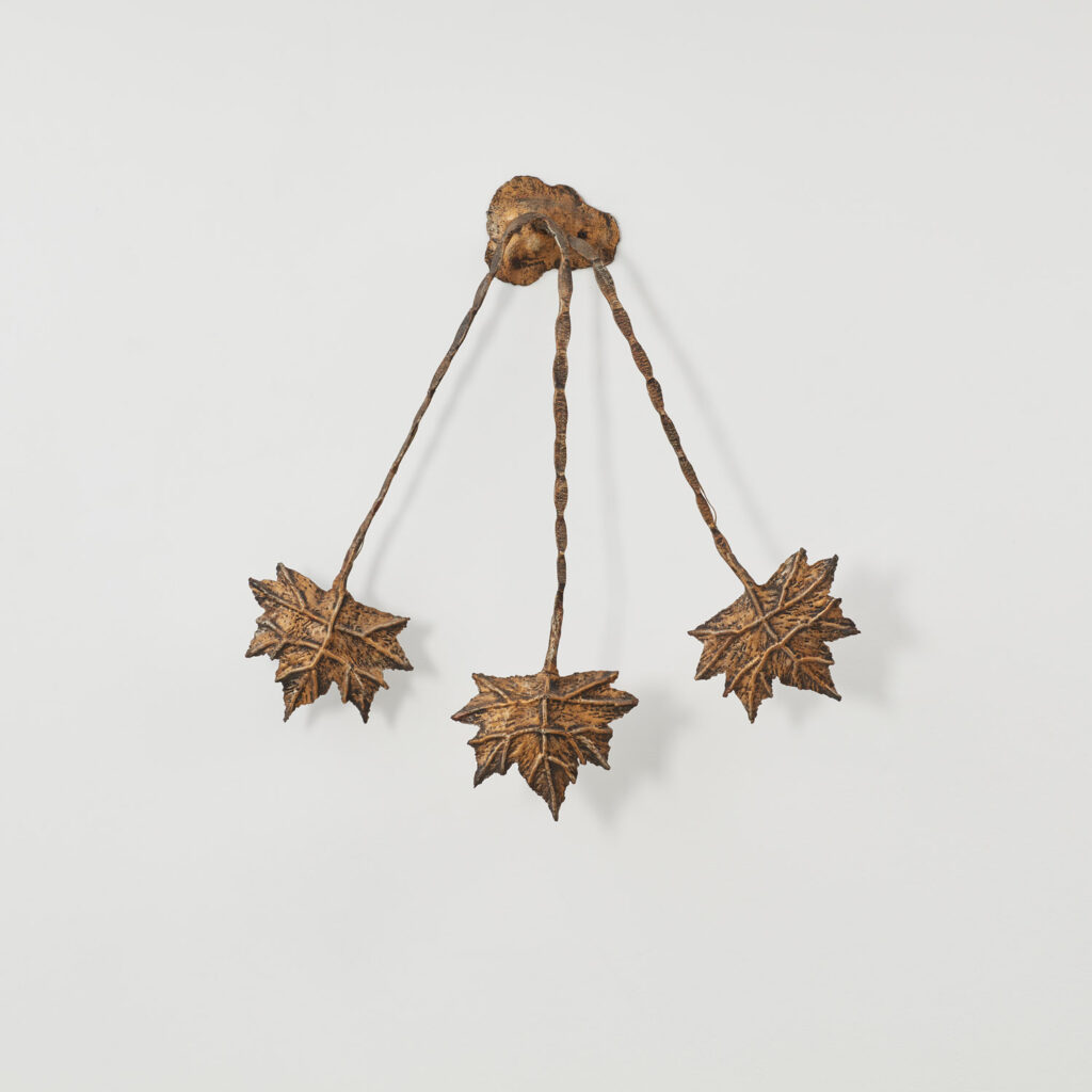 Salvino Marsura Foglie di Platano wall lamp