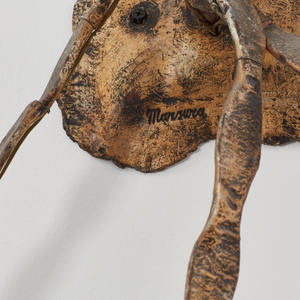 Salvino Marsura Foglie di Platano wall lamp