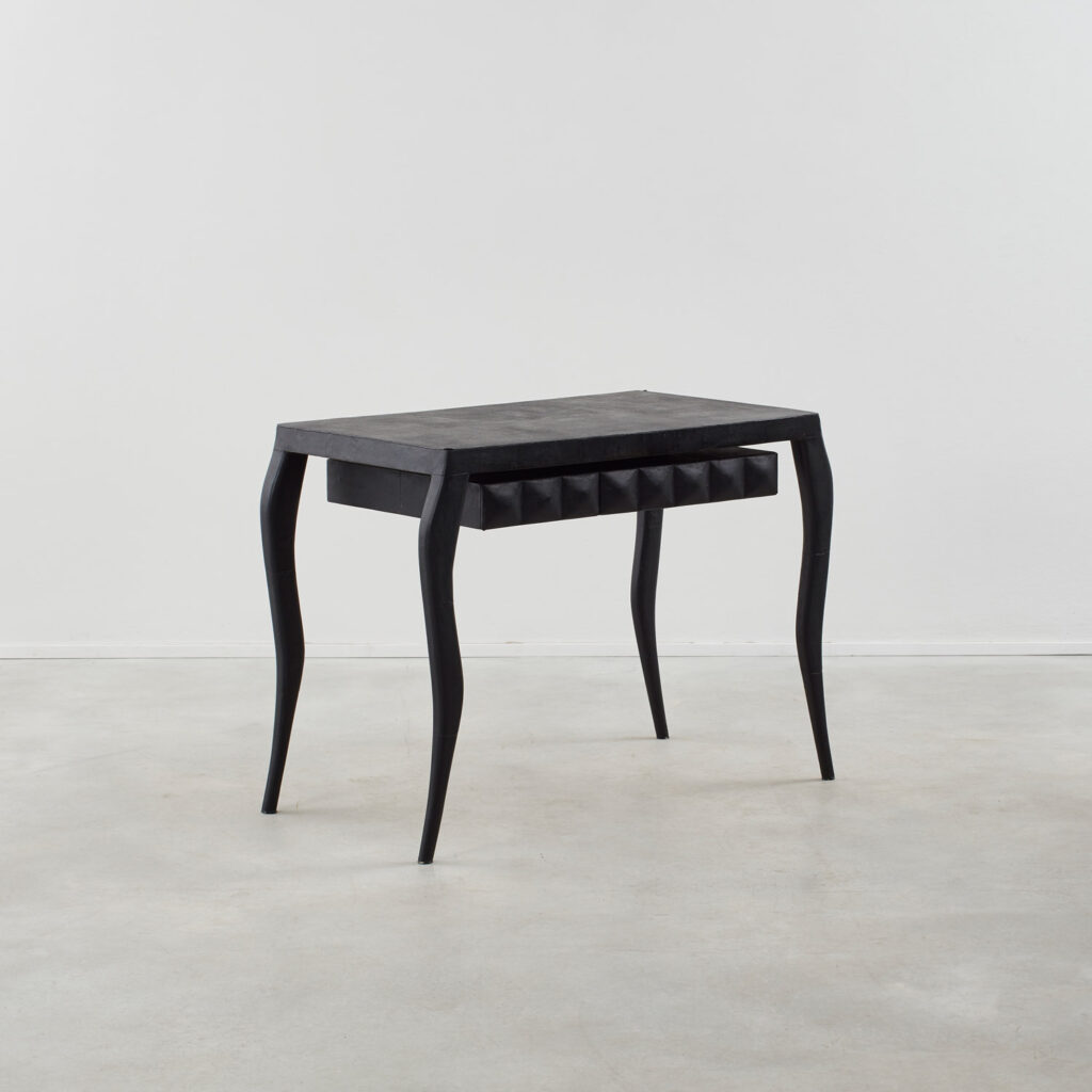 Ria & Youri Augousti Shagreen dressing table and stool