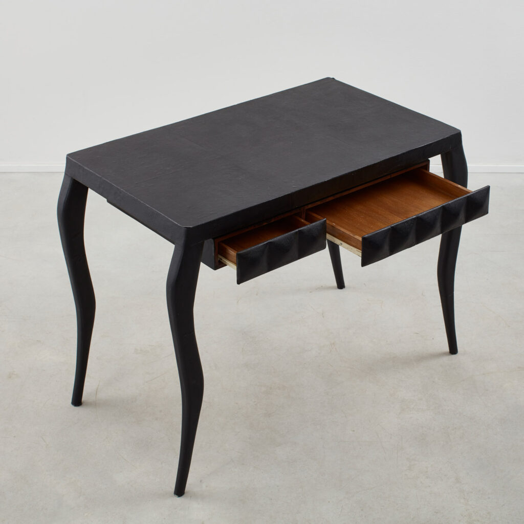 Ria & Youri Augousti Shagreen dressing table and stool