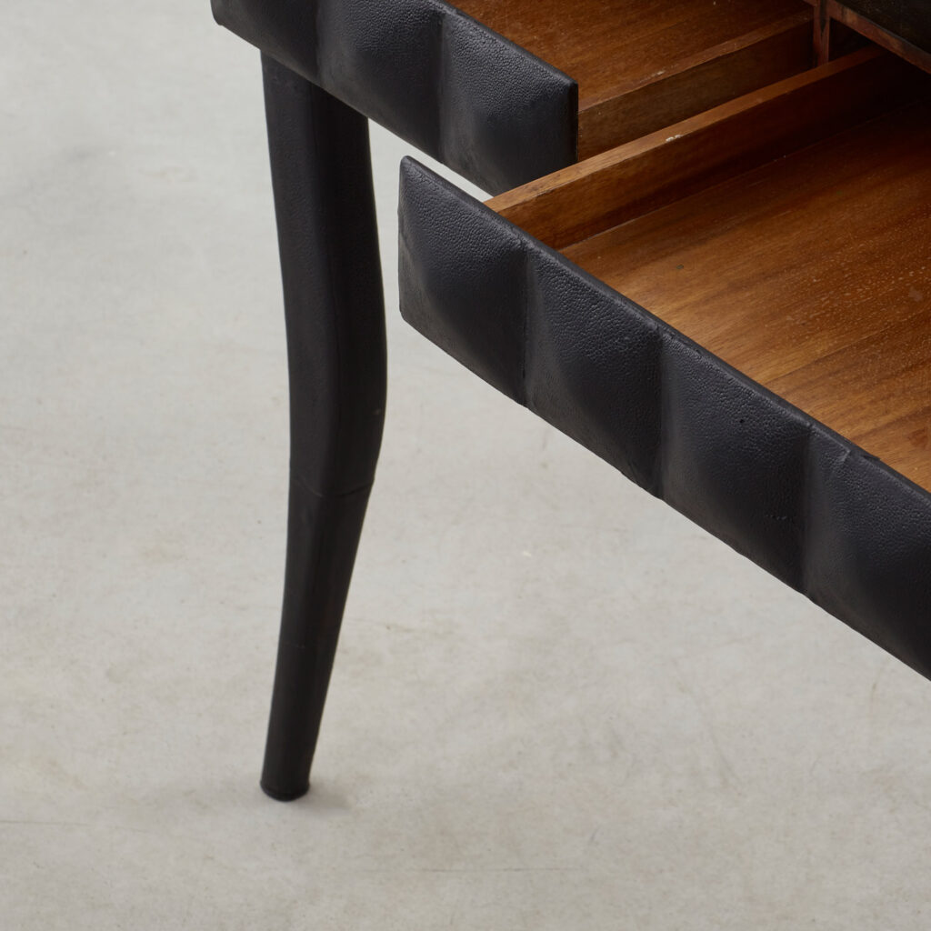 Ria & Youri Augousti Shagreen dressing table and stool