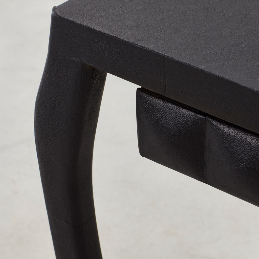 Ria & Youri Augousti Shagreen dressing table and stool