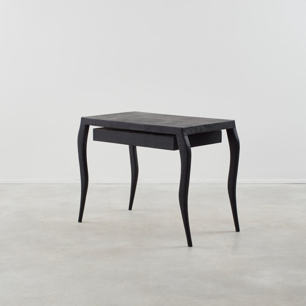 Ria & Youri Augousti Shagreen dressing table and stool
