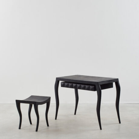 Ria & Youri Augousti Shagreen dressing table and stool