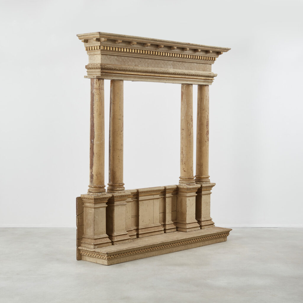 Neoclassical bookcase