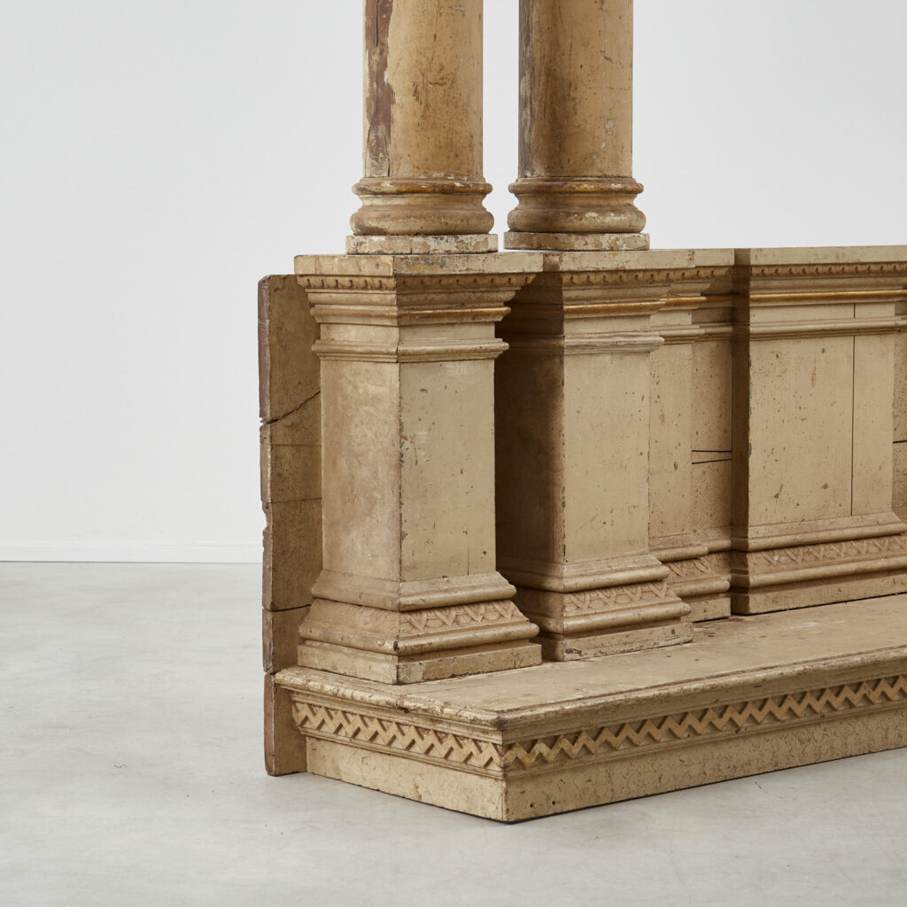Neoclassical bookcase