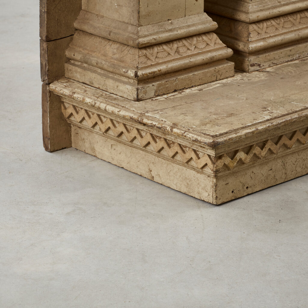 Neoclassical bookcase