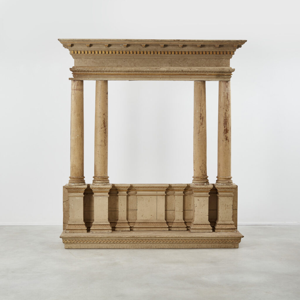 Neoclassical bookcase