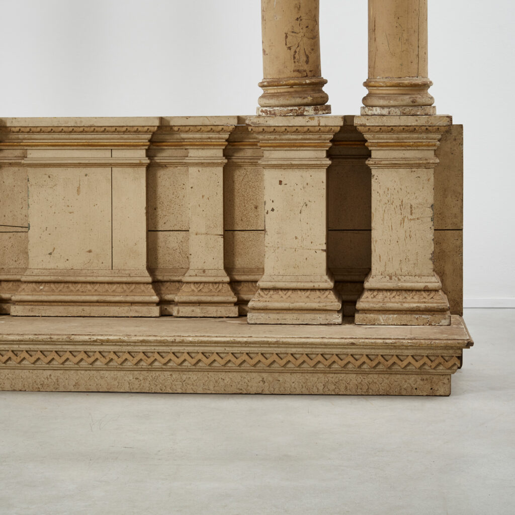 Neoclassical bookcase