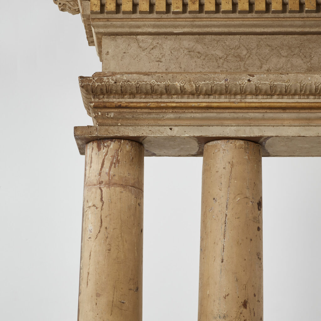 Neoclassical bookcase