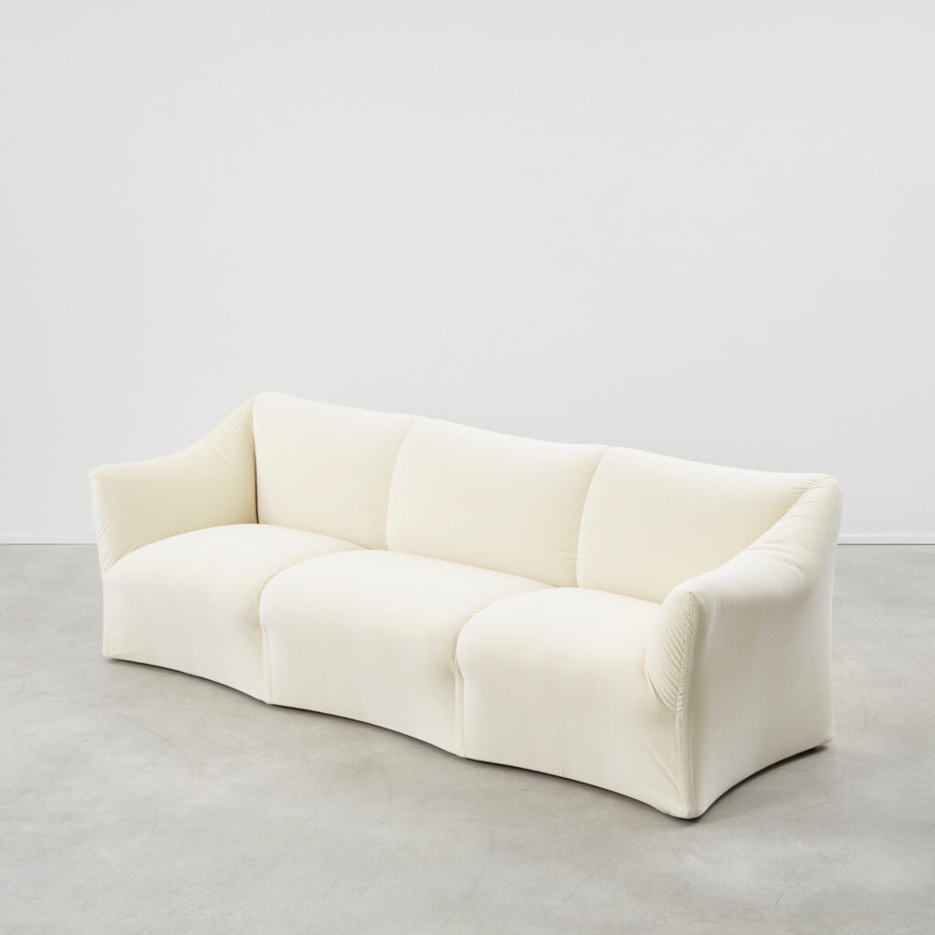 Mario Bellini Three-seater Tentazione sofa