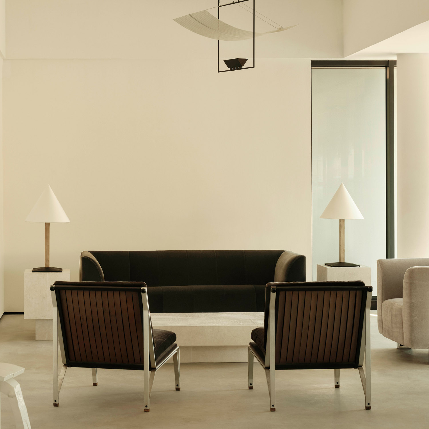 Shigeru Uchida Three-seater ISU sofa